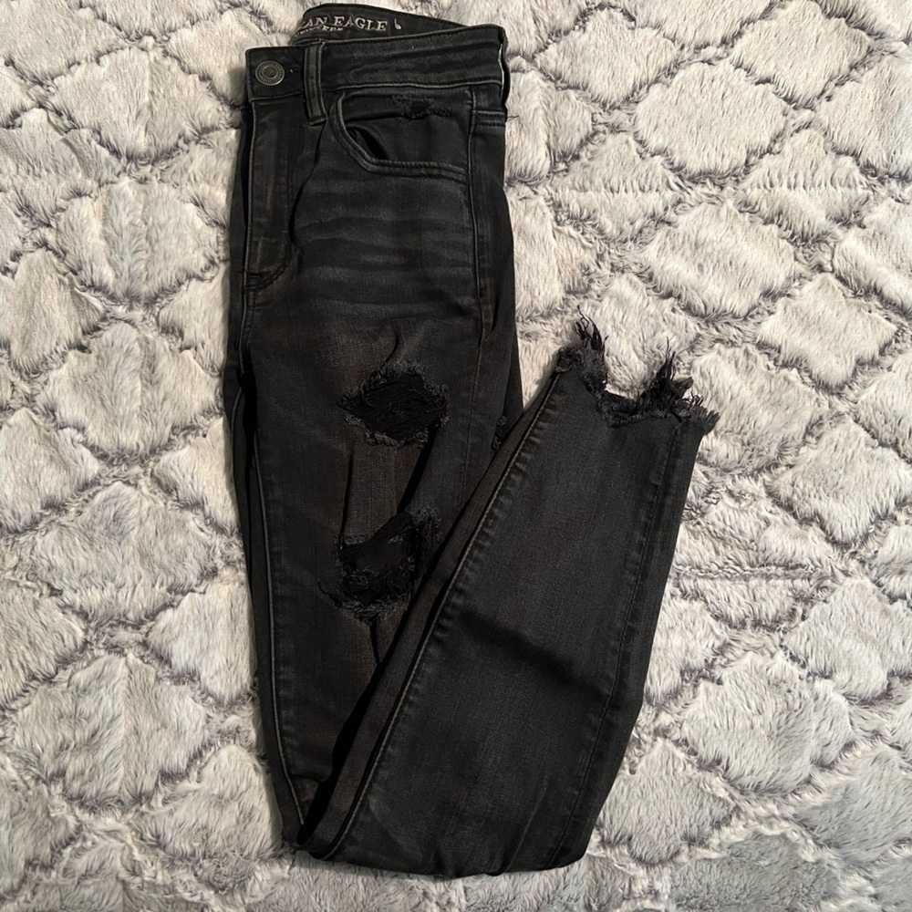 American Eagle Ripped Skinny Jeans